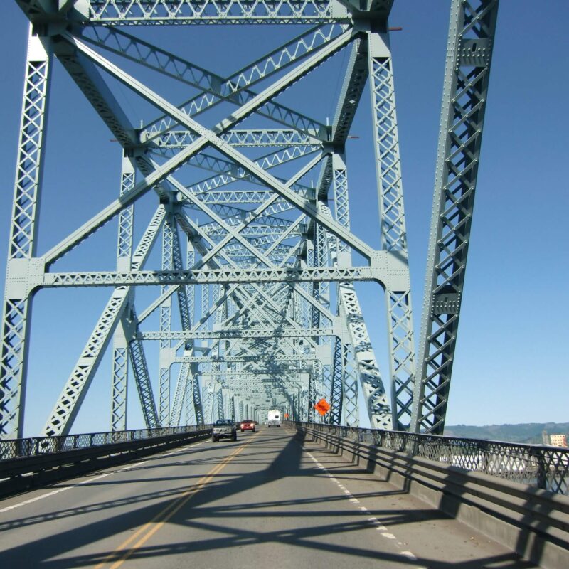 LEWIS and CLARKE BRIDGE, OREGON and WASHINGTON STATES