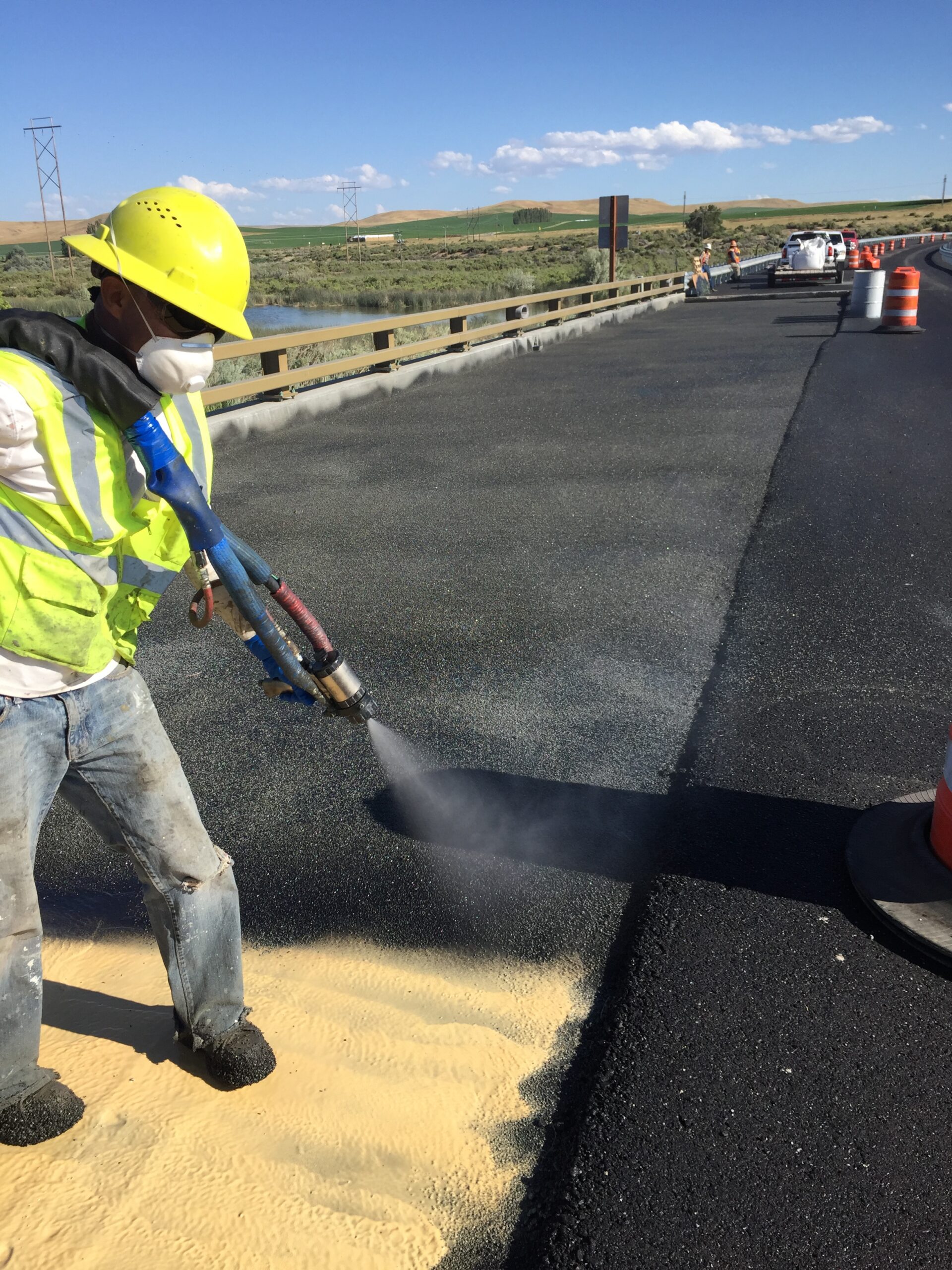 Bridge deck waterproofing